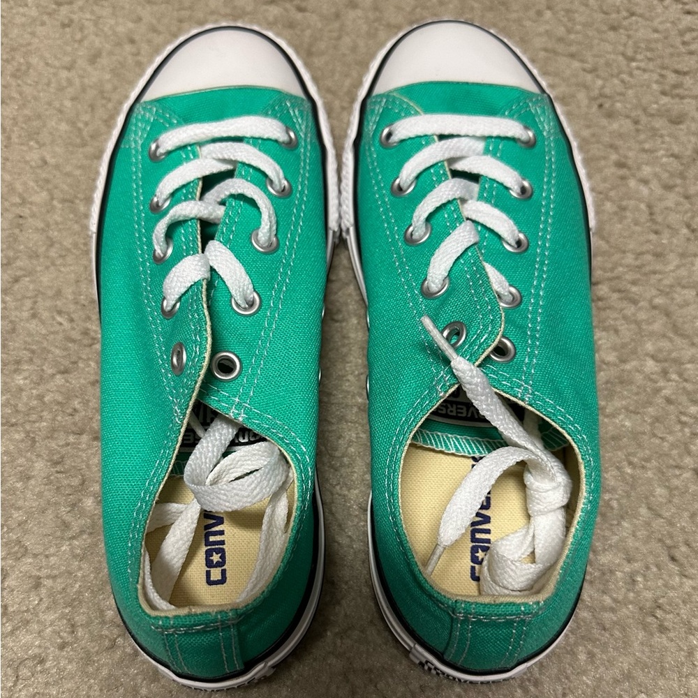 Converse Kids Green Sneakers